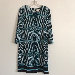 Michael  Kors midi dress 3/4 sleeves